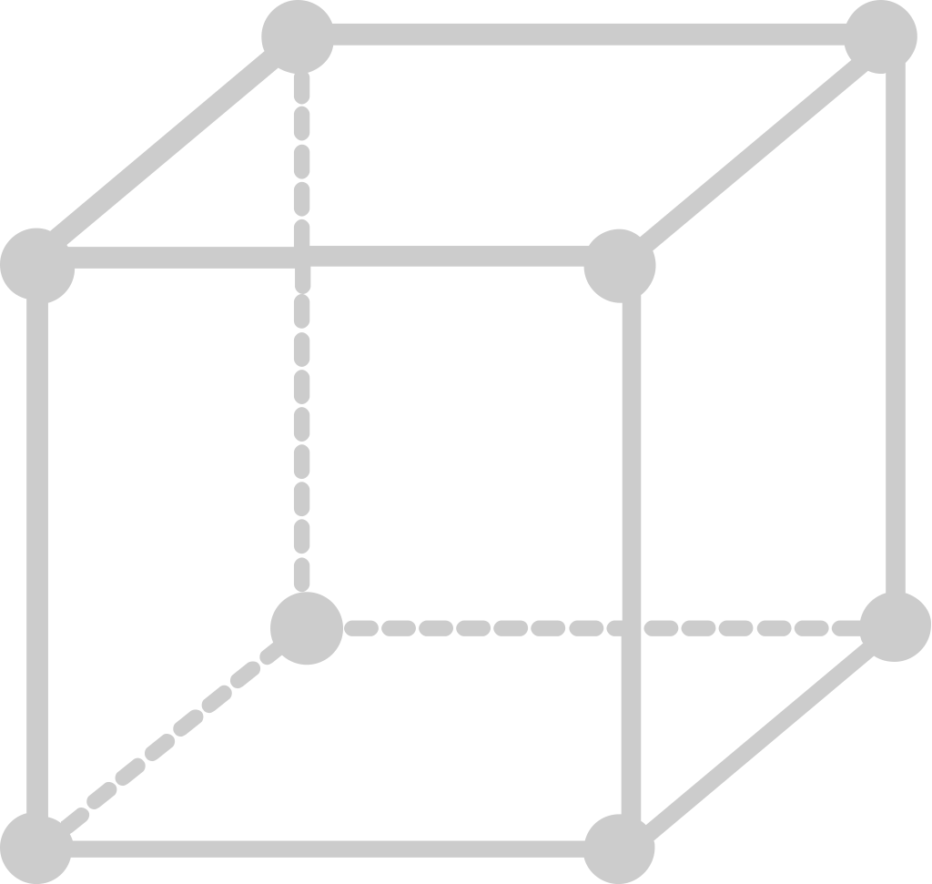 Geometric square vector