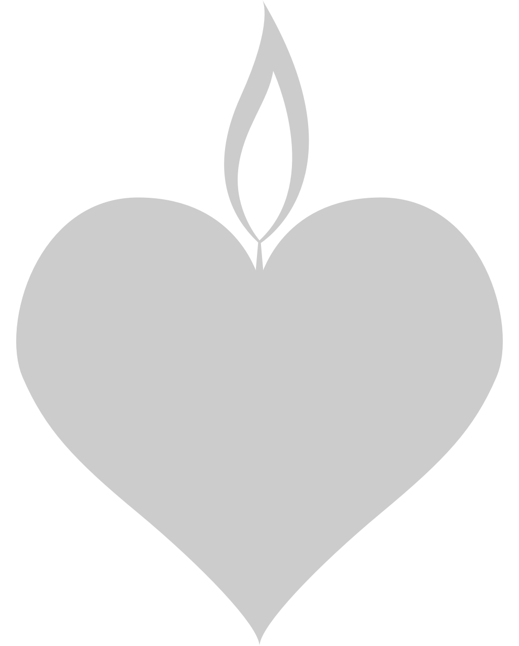 Heart candle 36630730 Vector Art at Vecteezy