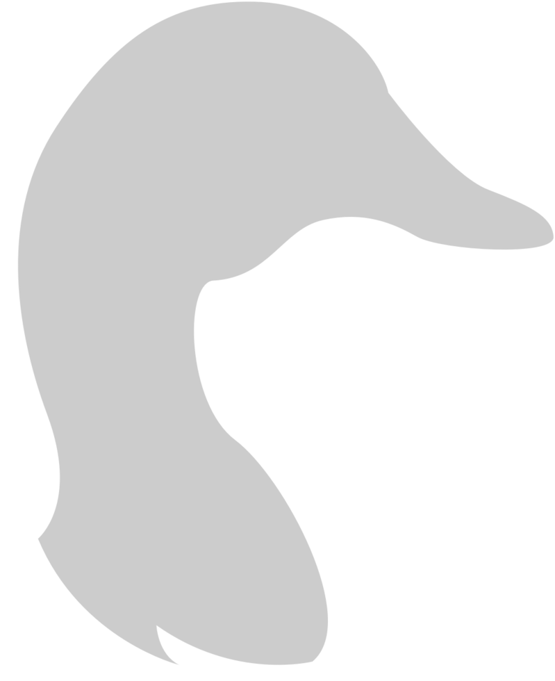 Duck head vector