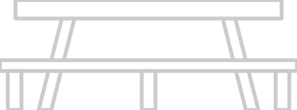 Picnic Bench vector