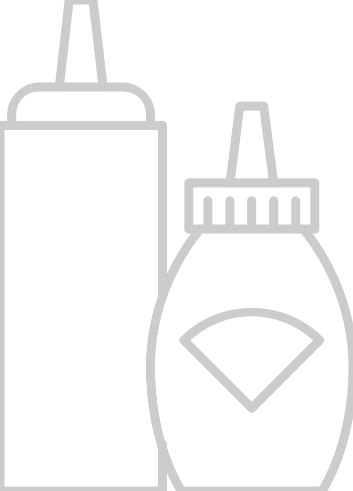 Condiments vector