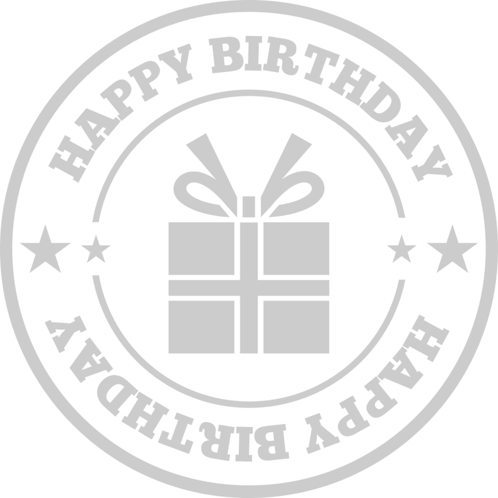 Birthday Text vector
