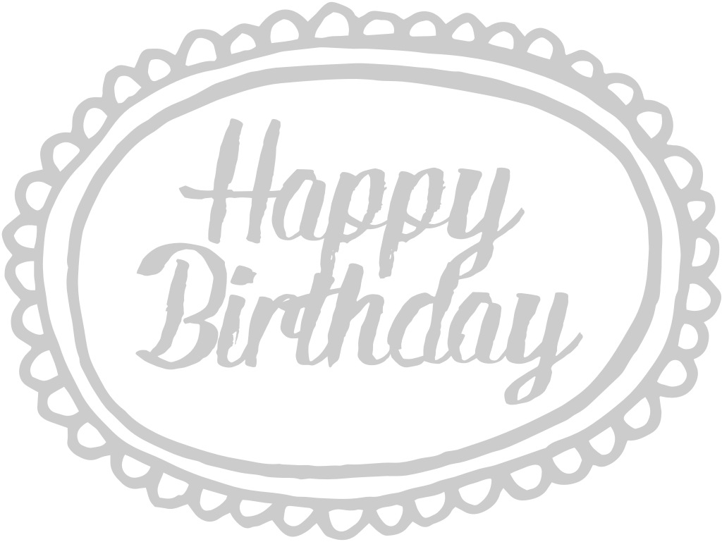 Birthday Text vector