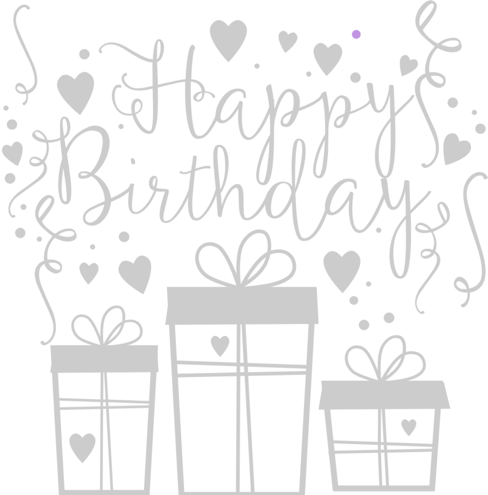 Birthday Text vector