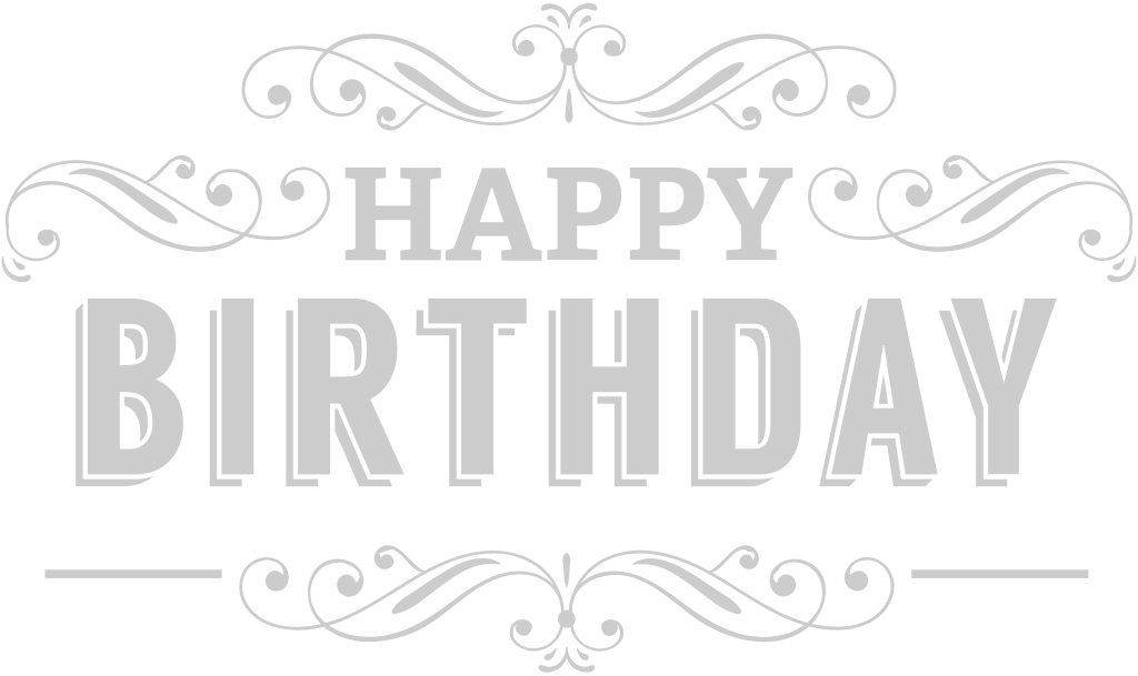 Birthday Text 36631420 Vector Art at Vecteezy