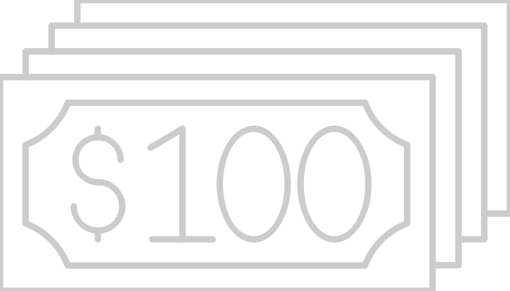 Money 100 dollar vector