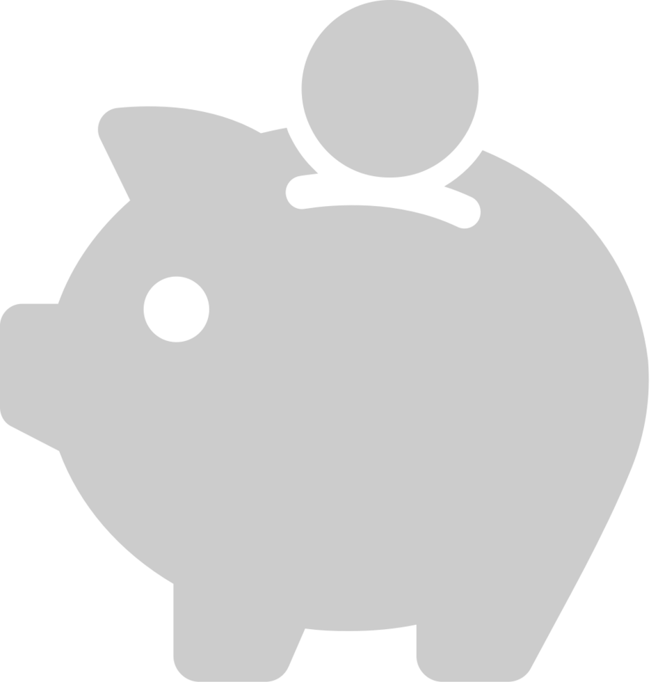 Money piggy bank vector