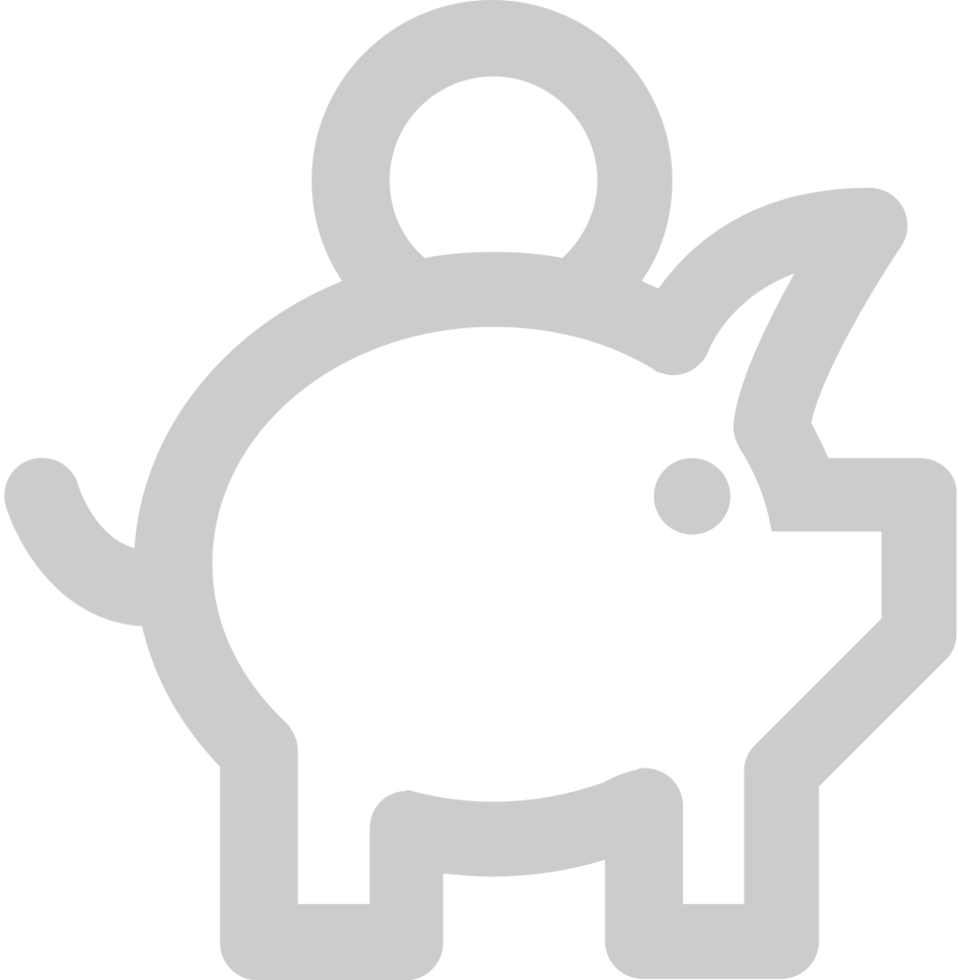 Money piggy vector