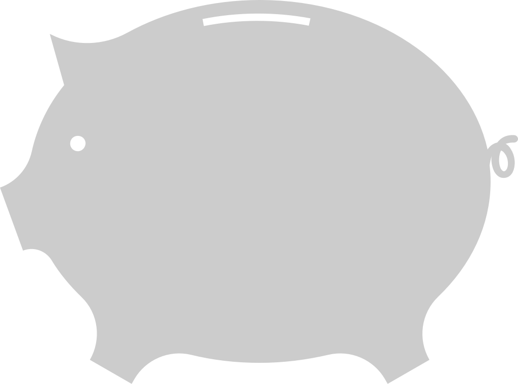 Money piggy bank vector