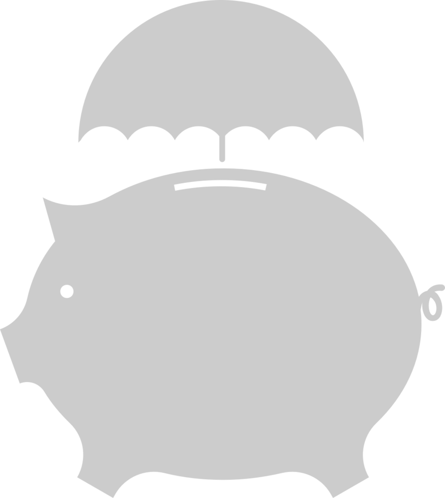 Money piggy bank vector