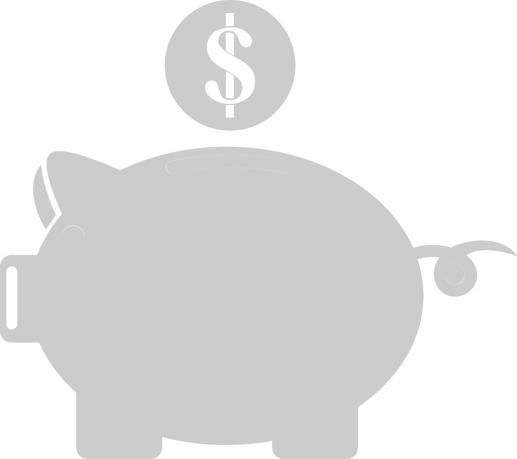 Money piggy bank vector