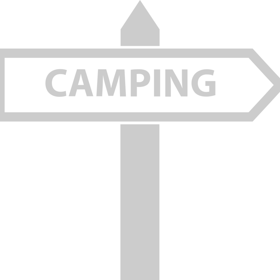 Camping Sign vector