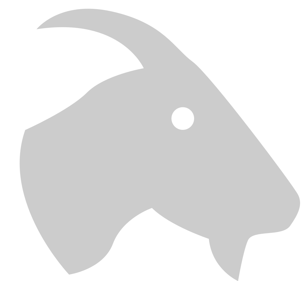 Goat head vector
