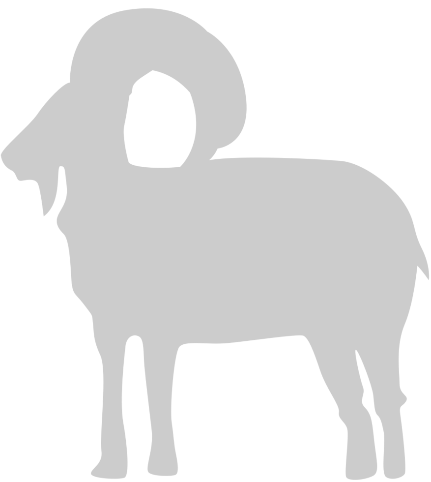 Goat vector