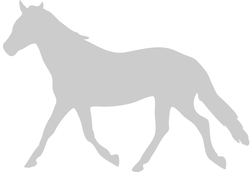 Horse walking vector