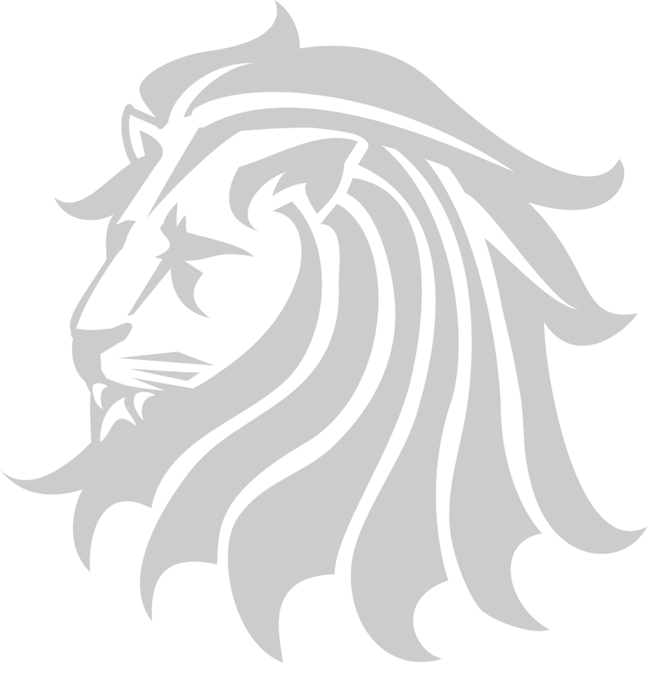 Lion head vector