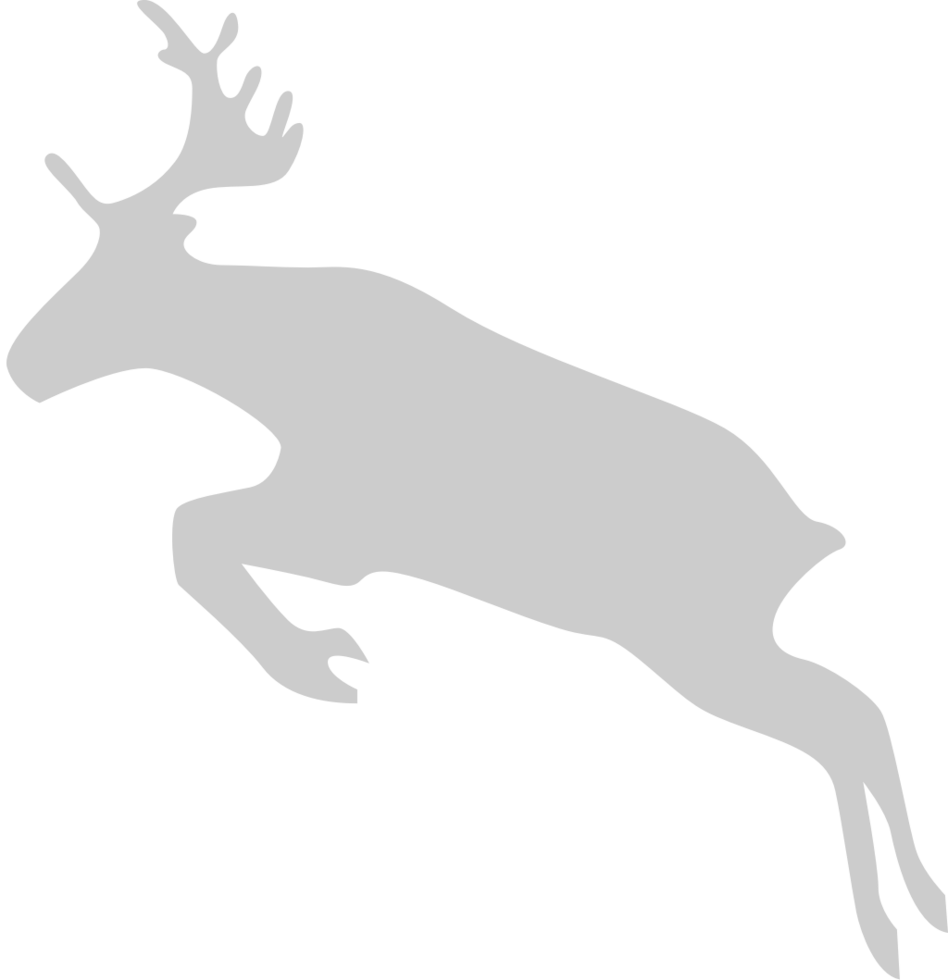 Moose jumping vector