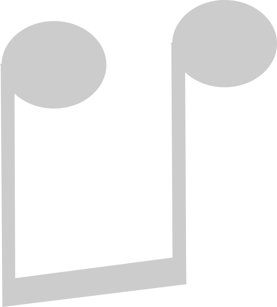 Music notes vector