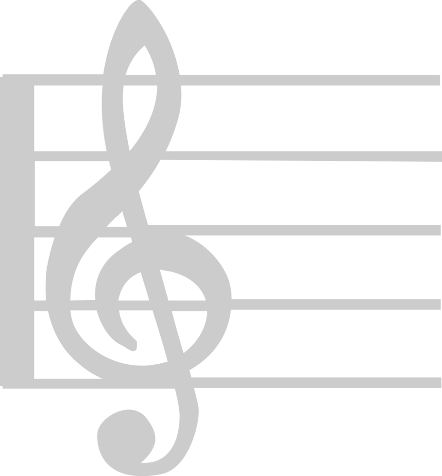 Music note vector