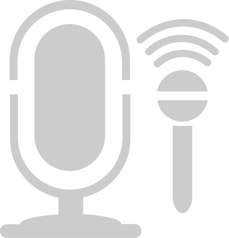Music equipment microphone vector
