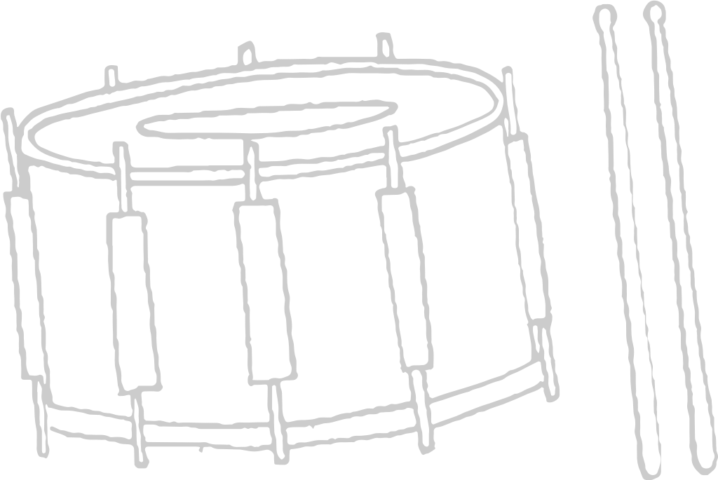 Music drum vector