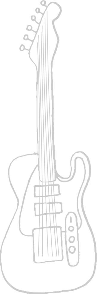 Music guitar vector