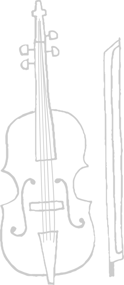 Music viola vector
