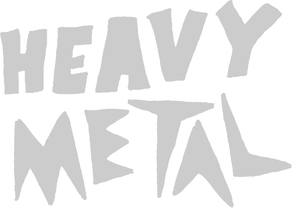 Music genre heavy metal vector