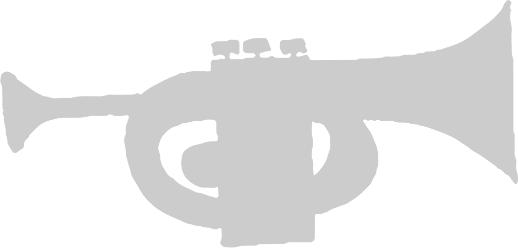 Music trumpet vector