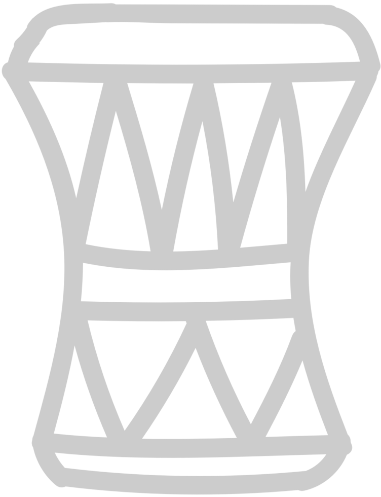 Music percussion vector