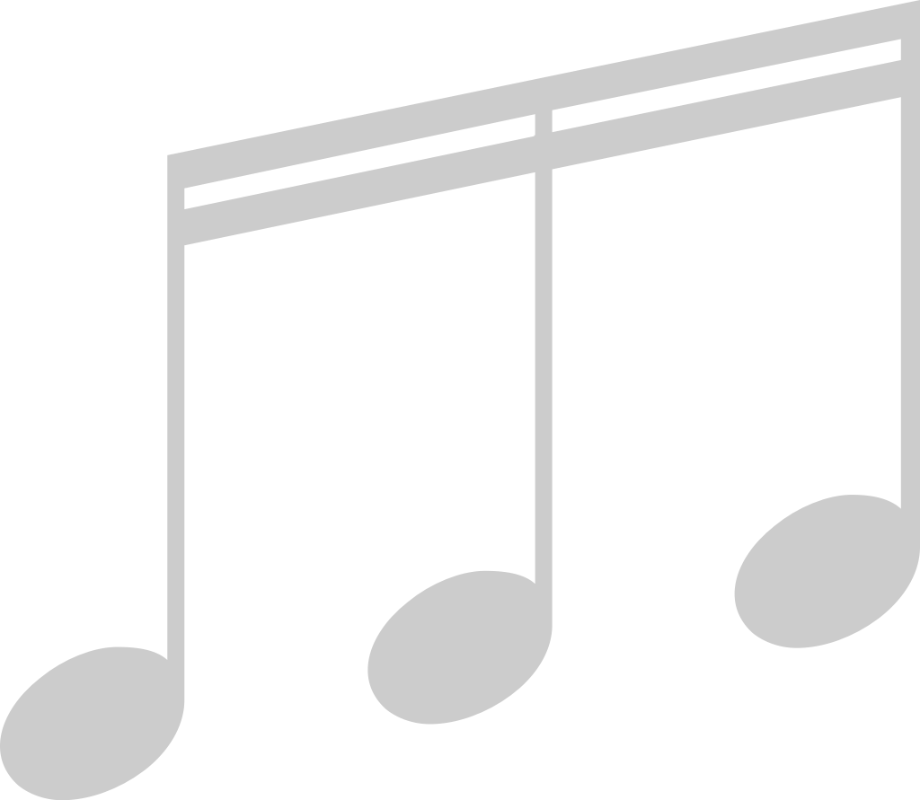 notas musicales vector