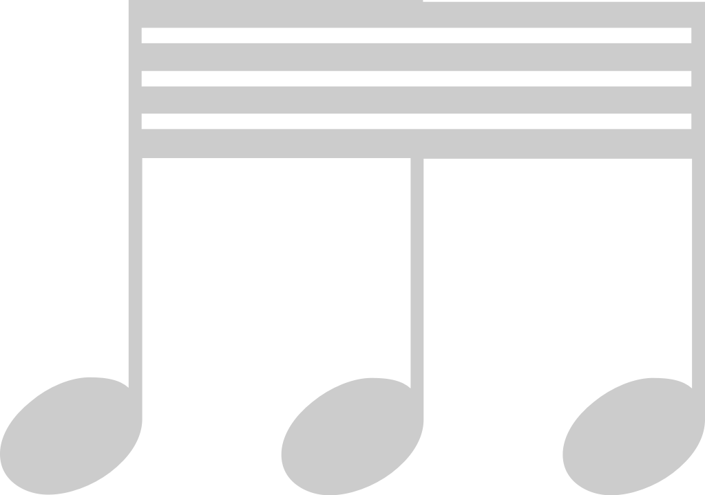 Music notes vector