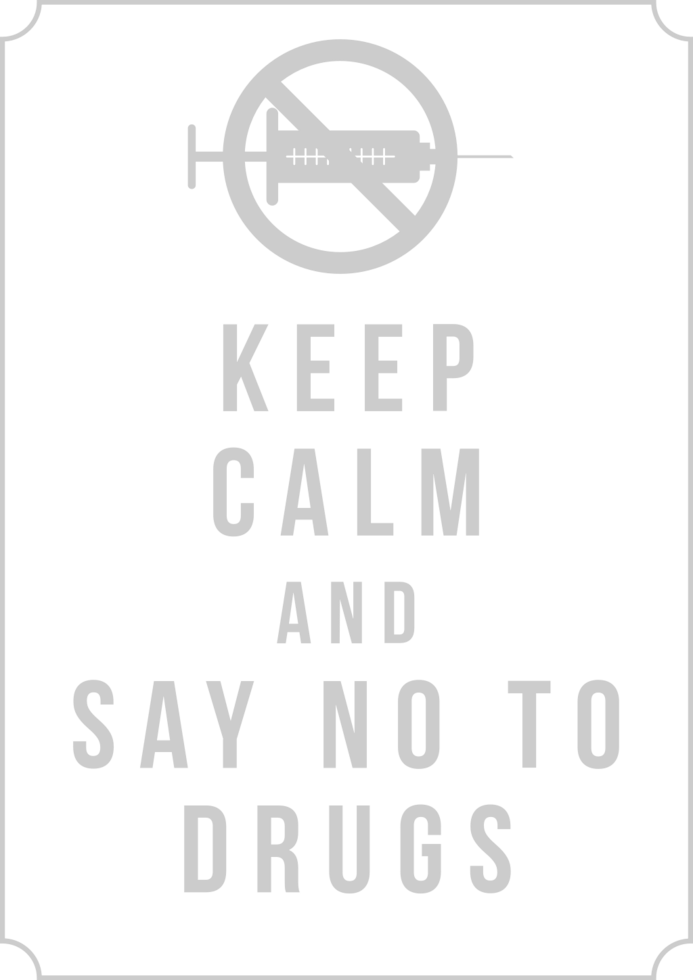 No drugs vector