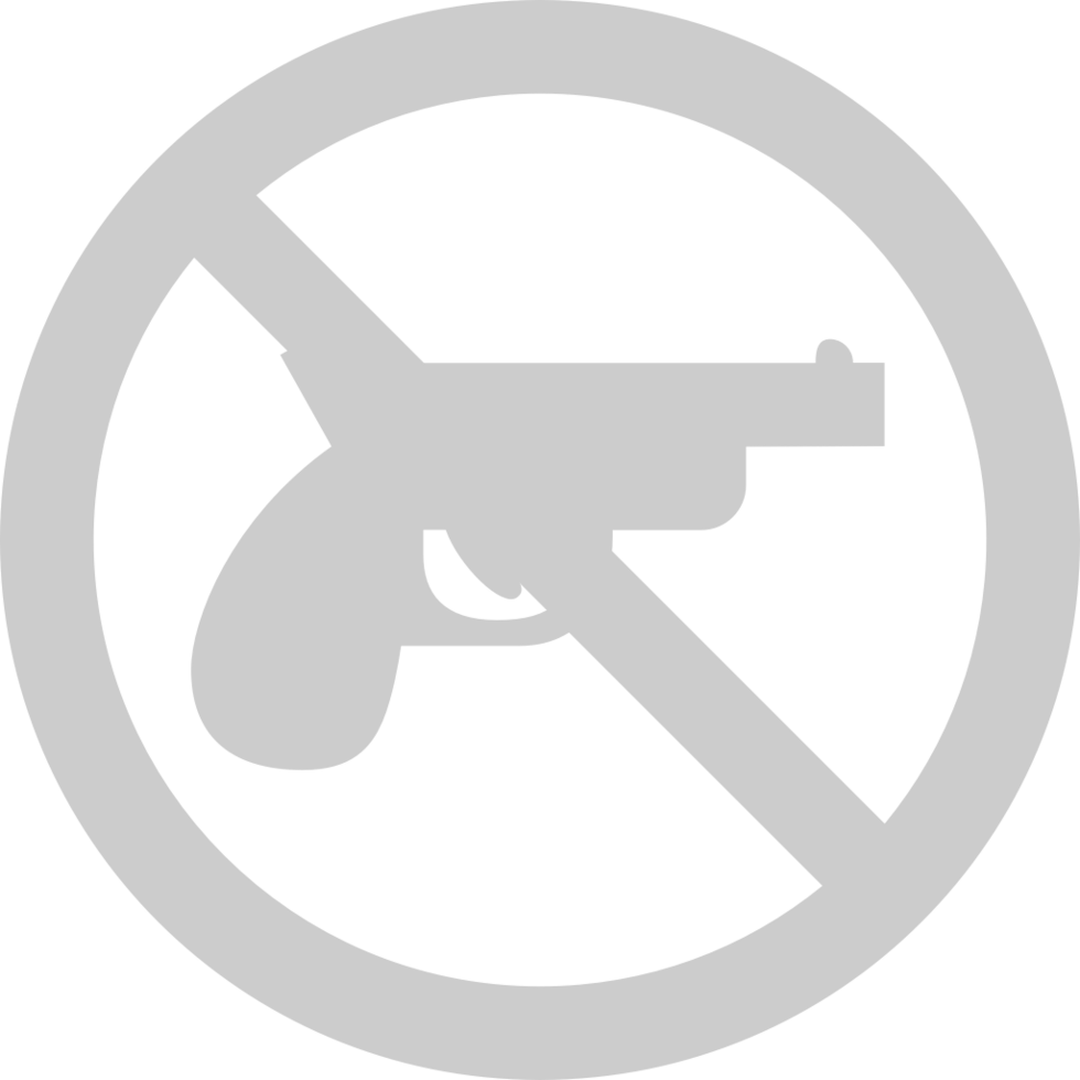 No guns vector