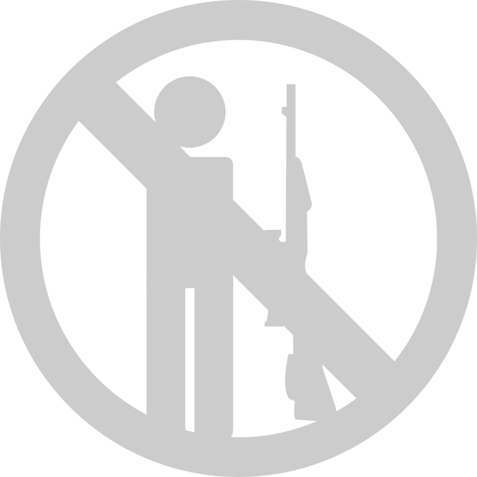 No Firearms vector
