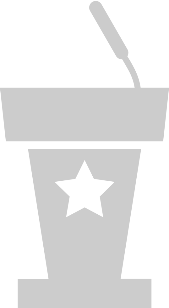 Election Microphone vector