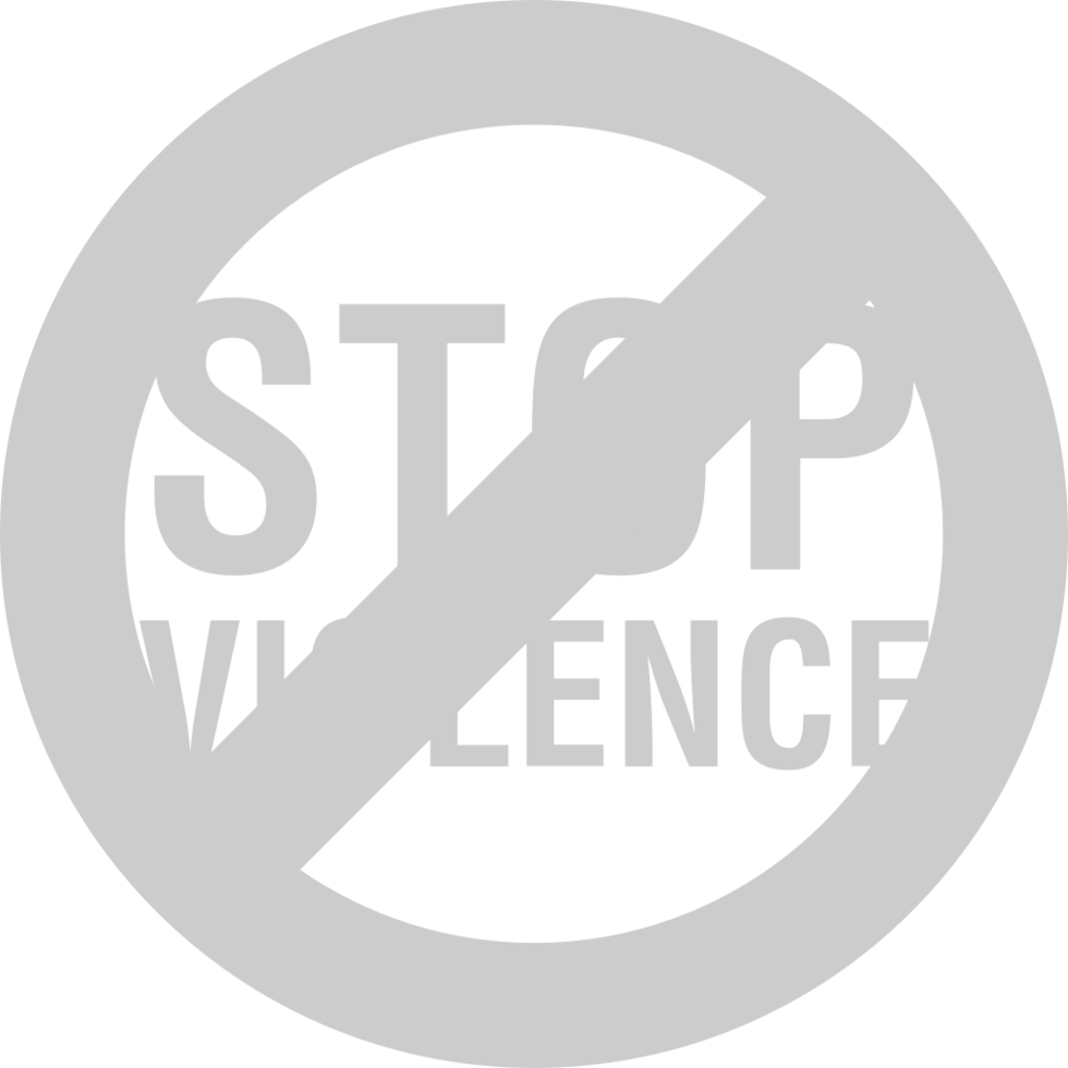 Stop violence vector
