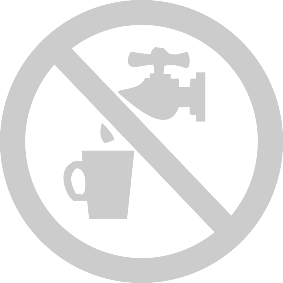 no drink water vector