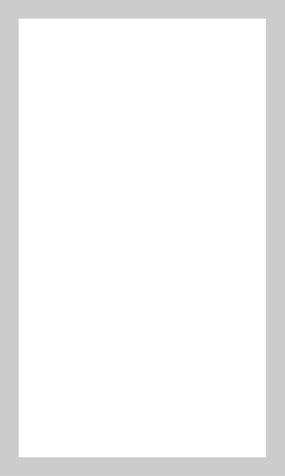 Rectangle outline vector