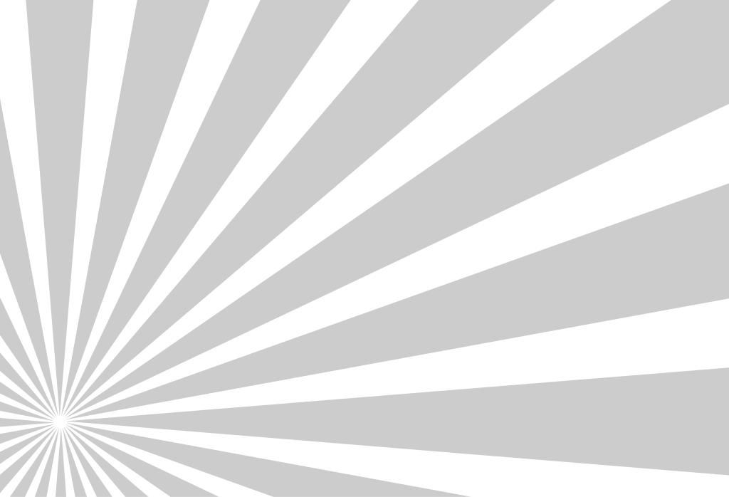 Rectangle sunburst vector