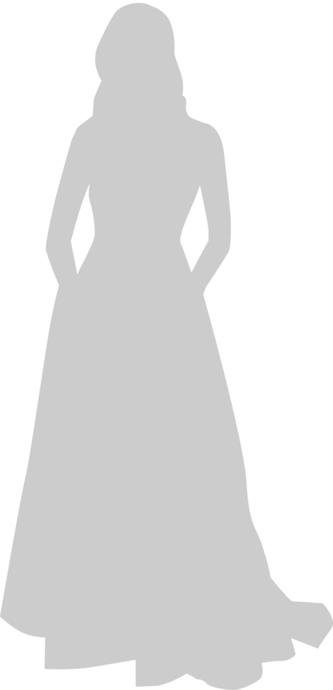 vestido formal vector