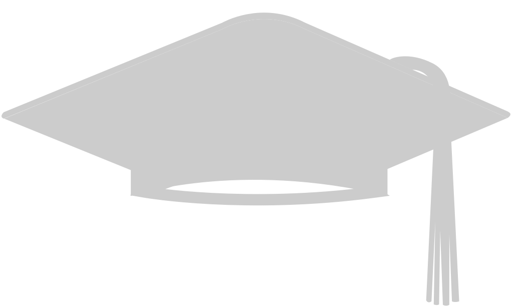 sombrero de graduacion vector