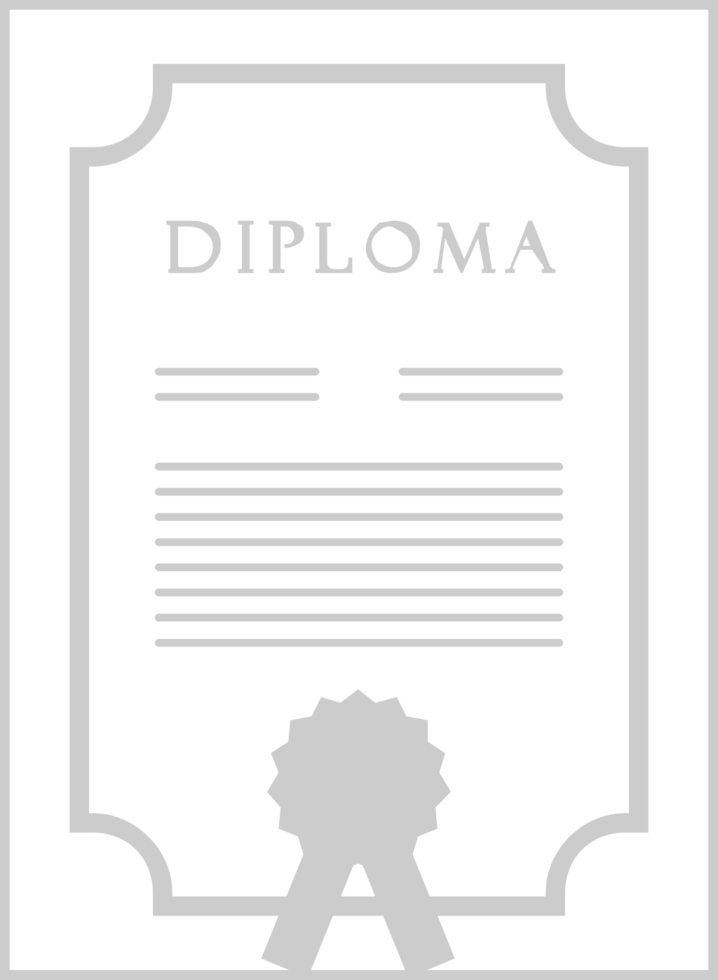 Graduation Diploma vector