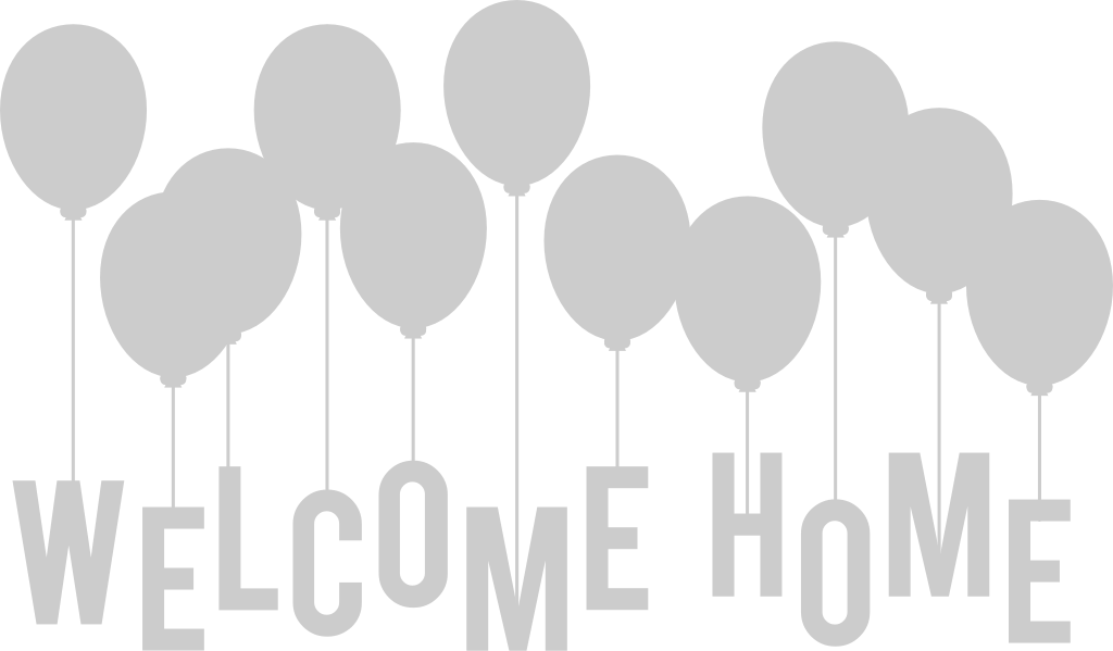 Homecoming Text vector