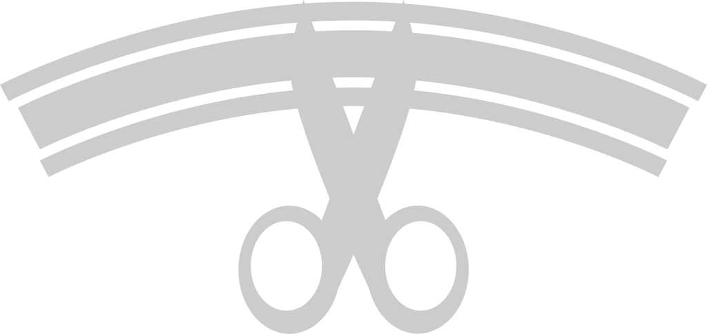 Ribbon cutting vector