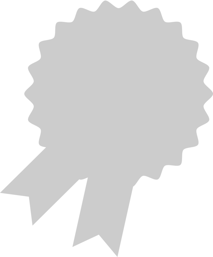 Ribbon badge vector