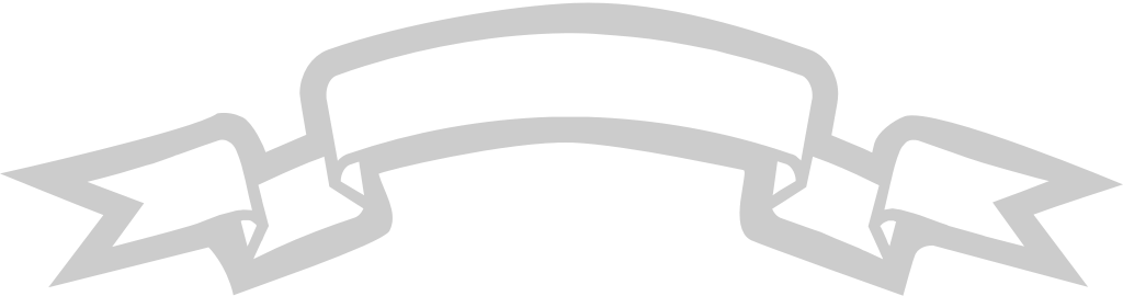 Ribbon banner outline vector