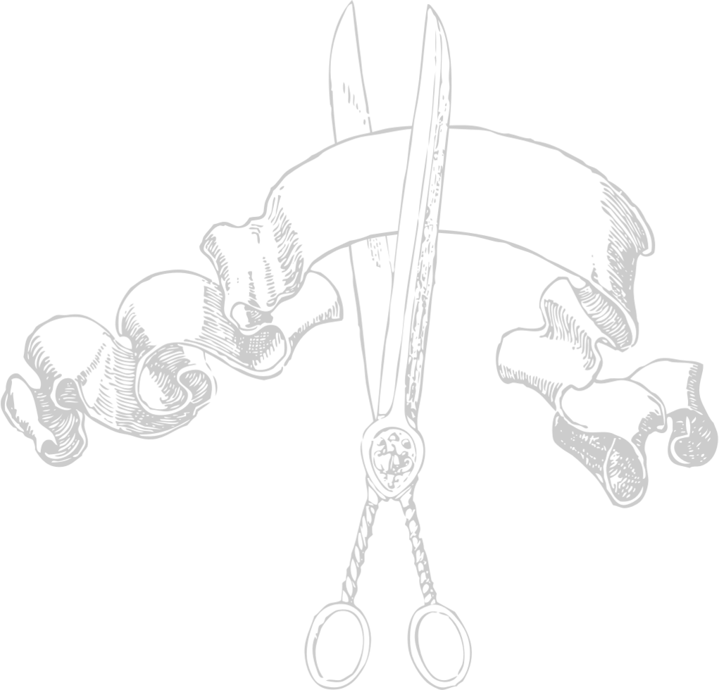 Ribbon banner sketch vector