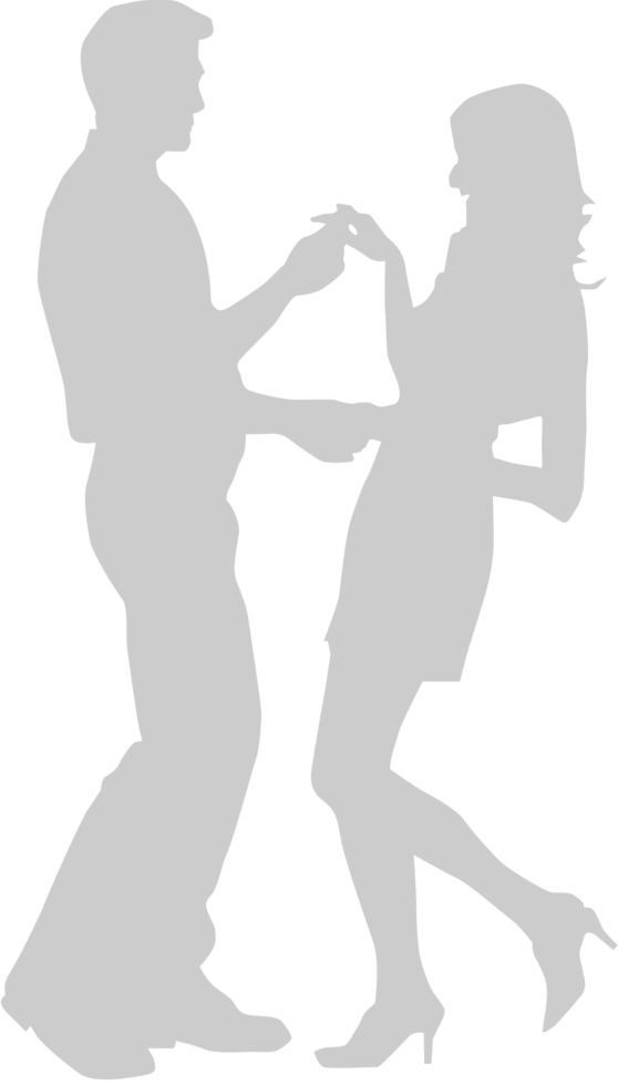 Prom Dancing vector