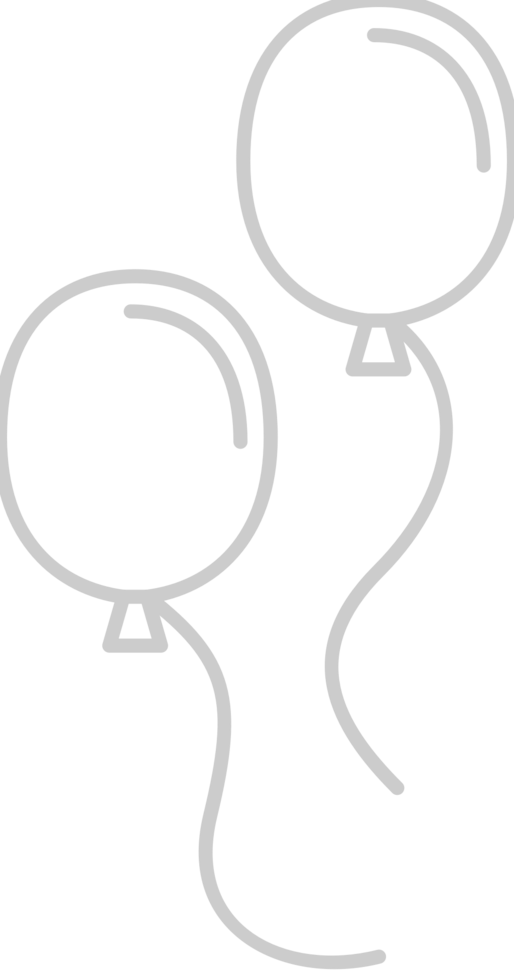 Party Balloons vector